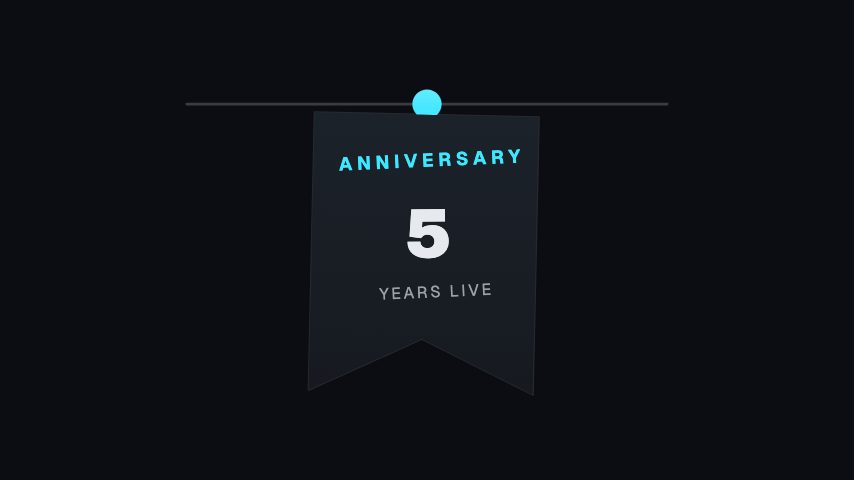 Anniversary Badge animation preview