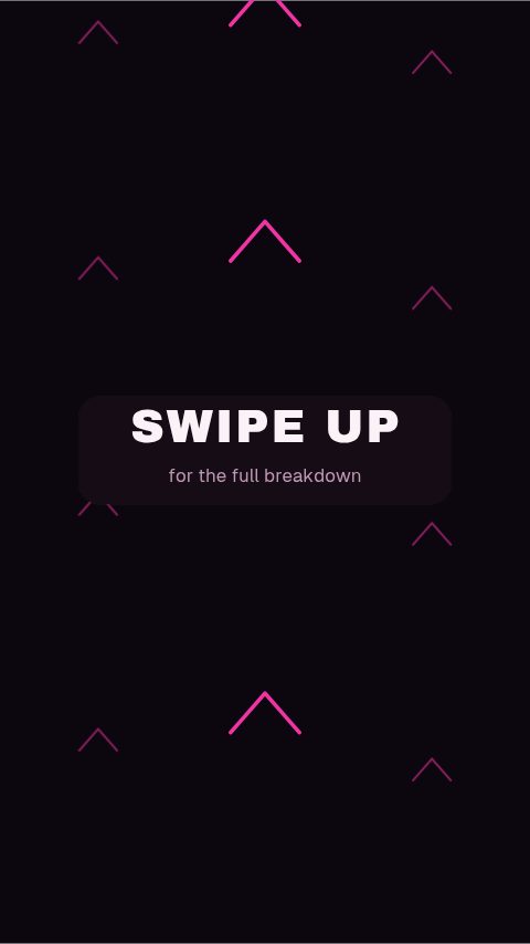 Swipe Up Arrow Rain animation preview
