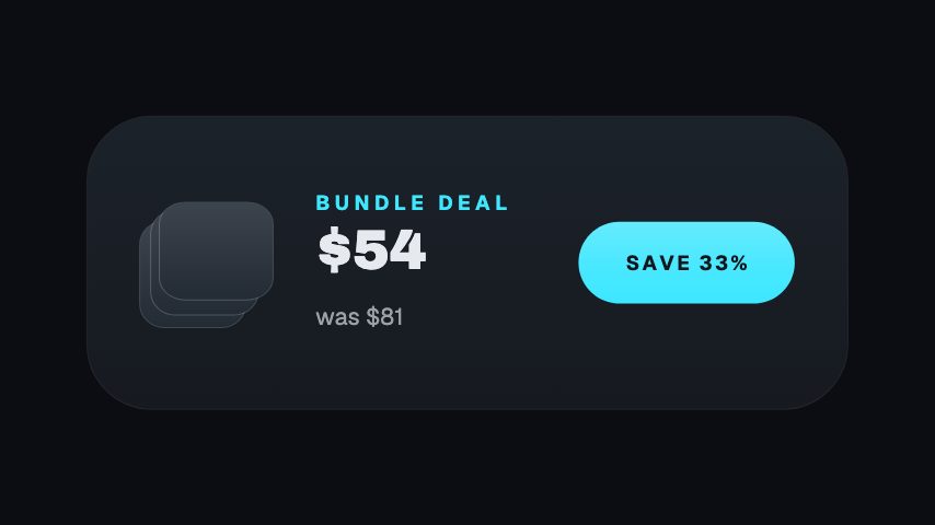 Bundle Save animation preview