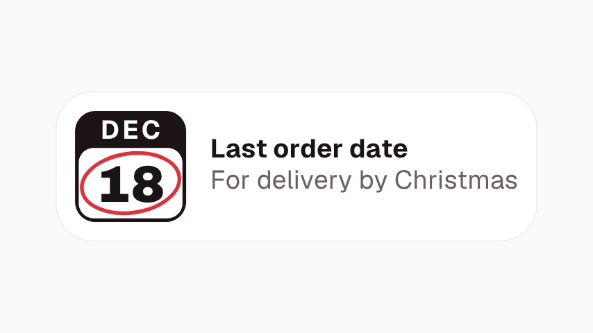 Last Order Date Shipping Notice animation preview