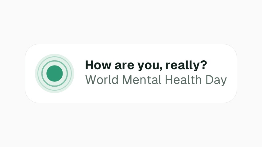 World Mental Health Day Check-in animation preview