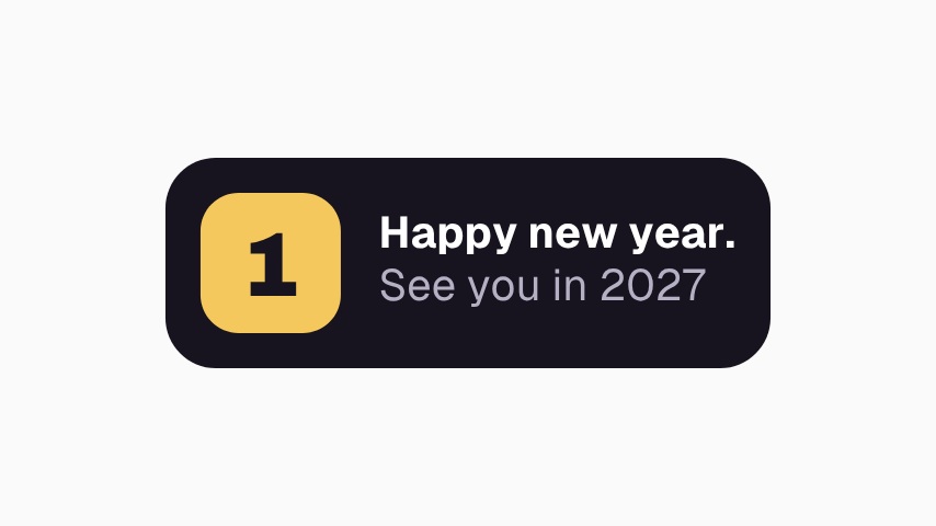 New Year Countdown Overlay animation preview
