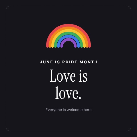 Pride Month Post animation preview