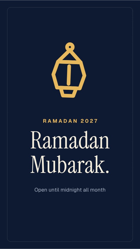Ramadan Mubarak Greeting animation preview