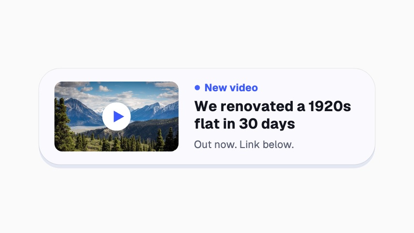 Latest Upload animation preview