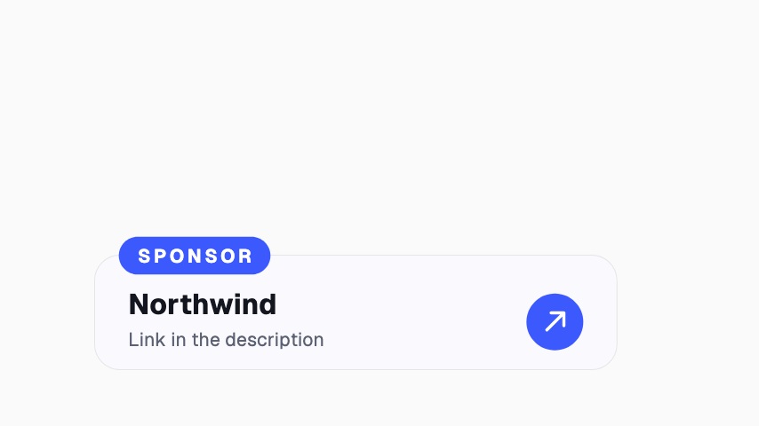Sponsor Card animation preview