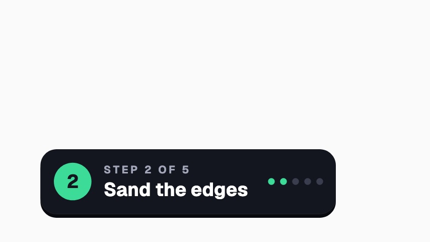Step Counter animation preview