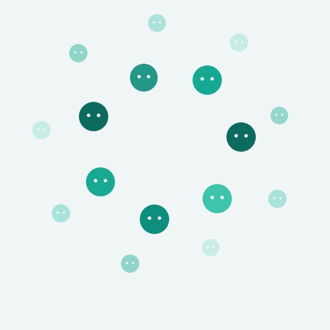 Orbit Gather CTA animation preview