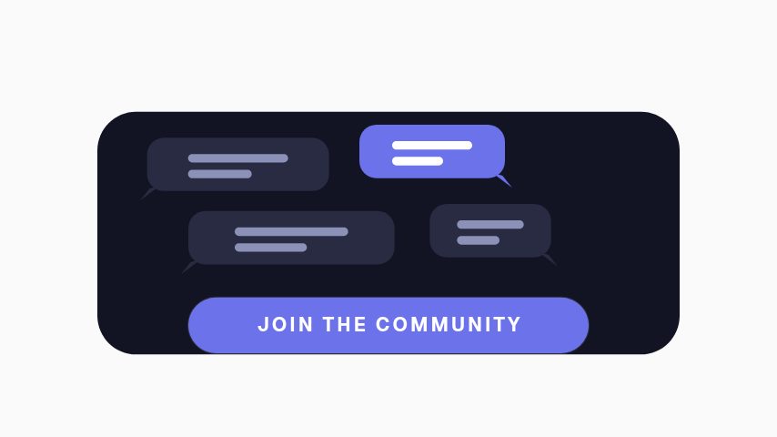 Community Join animation preview