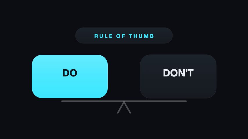 Do and Don't animation preview