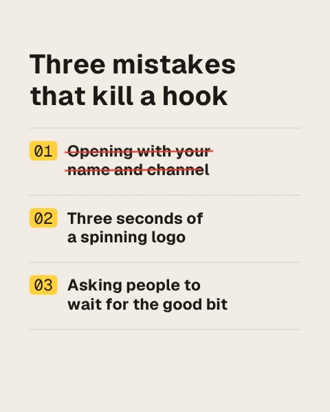 Teach Three Mistakes animation preview
