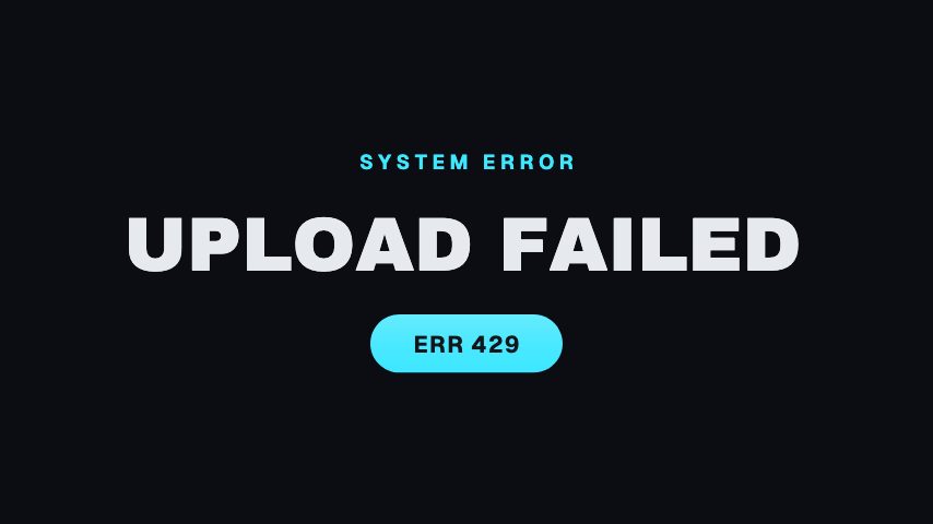 Error State animation preview