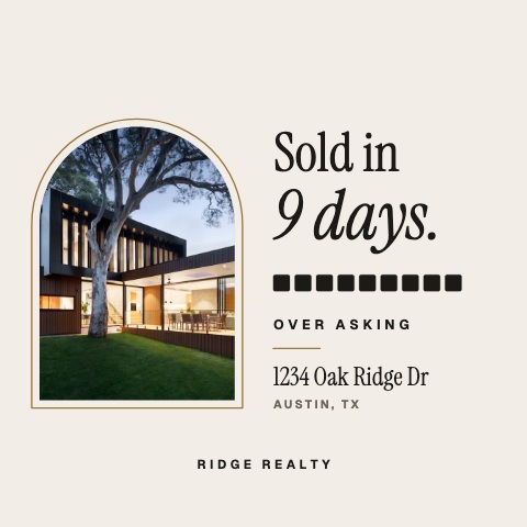 Sold in Days animation preview