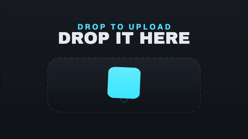 File Drop animation preview
