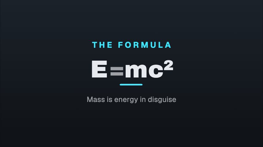 Formula Reveal animation preview