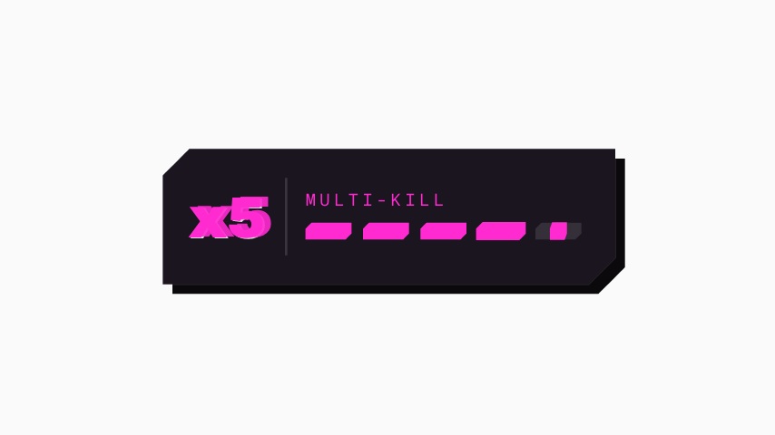 Kill Streak animation preview