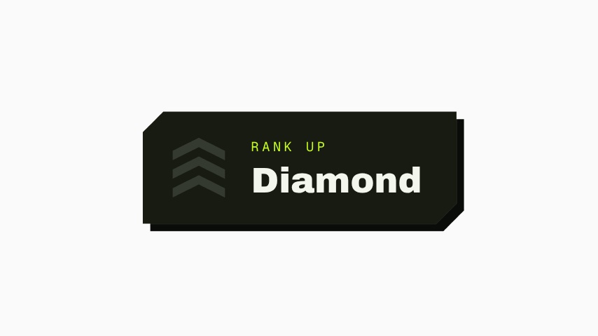 Rank Up animation preview