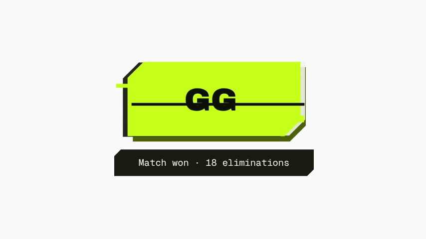 Victory GG animation preview