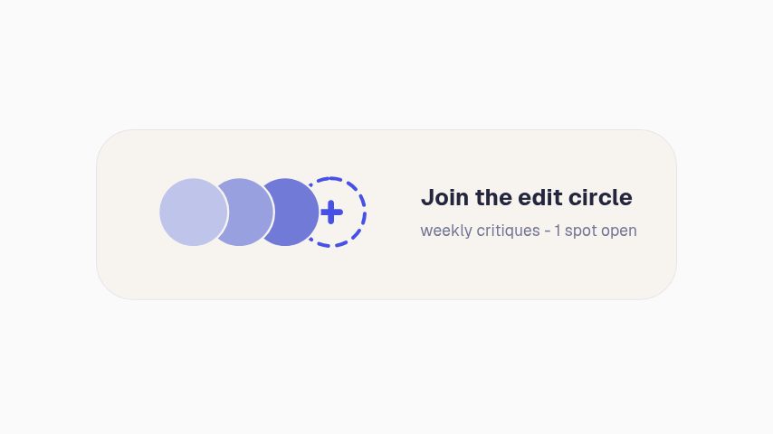 Join the Circle animation preview