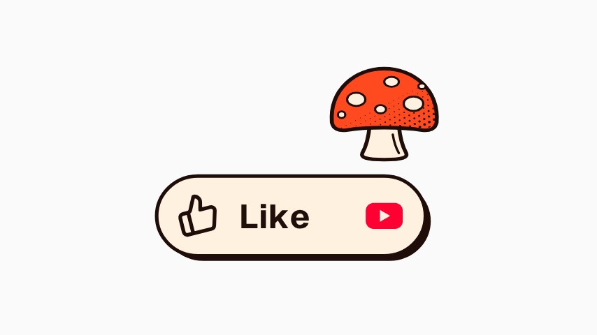 Halloween YouTube Like Button animation preview