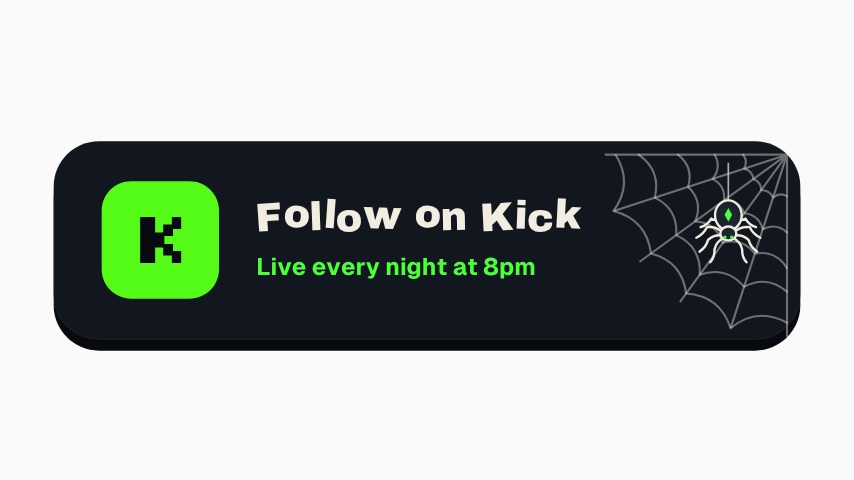 Halloween Kick Follow Overlay animation preview