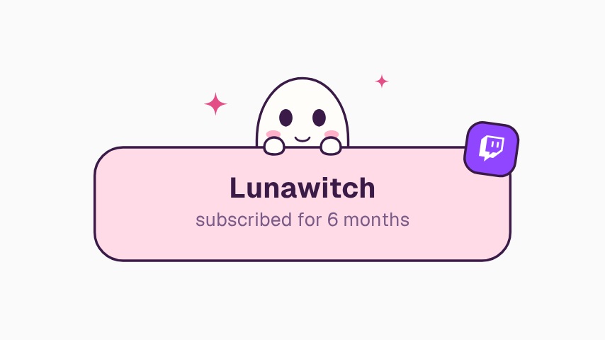 Halloween Twitch Subscriber Alert animation preview