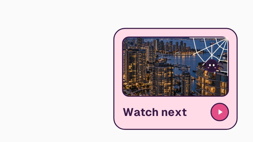 Cute Halloween YouTube Watch Next Card animation preview