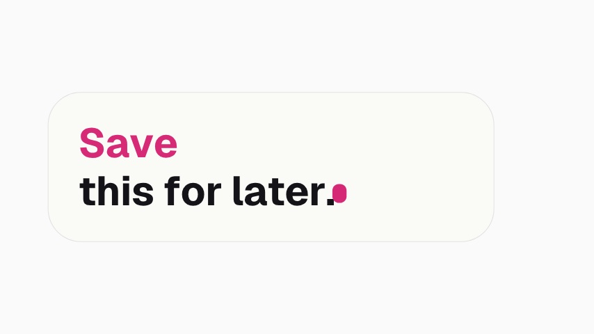 Kinetic Caption Save animation preview