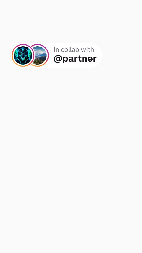 Instagram Collab Tag animation preview