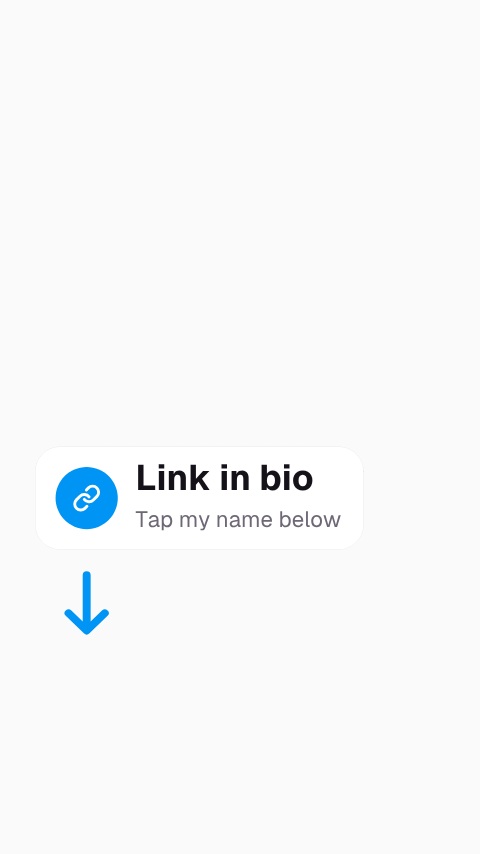 Instagram Link in Bio Arrow animation preview
