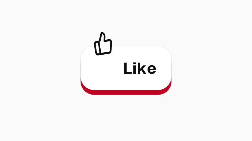 Bouncy YouTube Like Animation animation preview