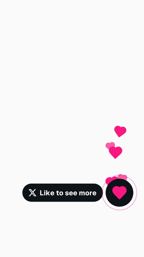 Floating X Like Animation animation preview