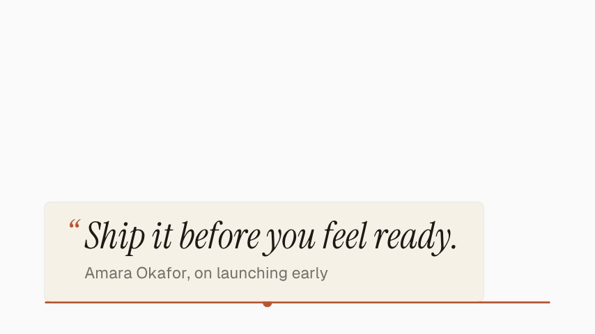 Podcast Quote Lower Third Editorial animation preview