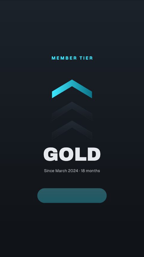 Member Tier animation preview