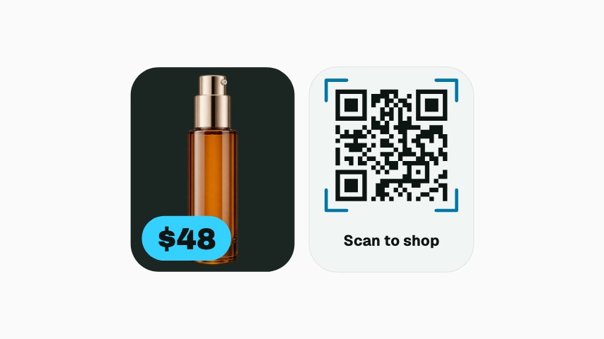 Scan to Shop animation preview