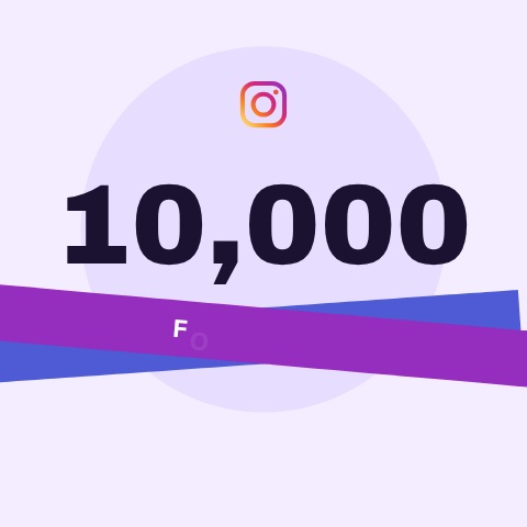 Instagram 10K Followers Post animation preview