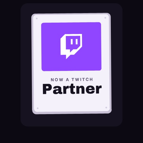 Twitch Partner Announcement animation preview