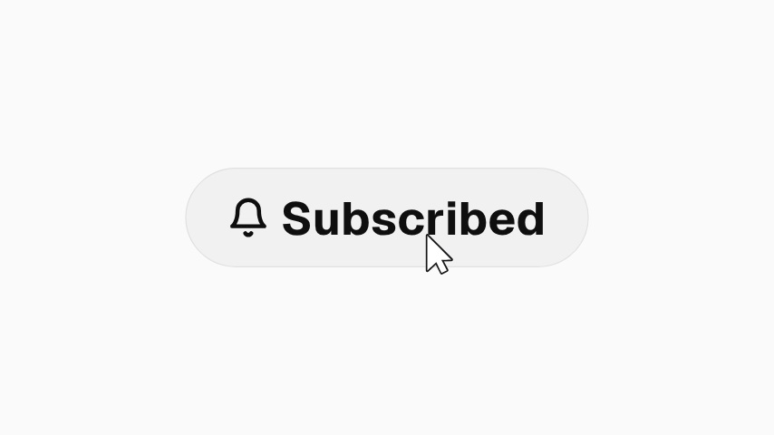 YouTube Subscribe Flip Animation animation preview