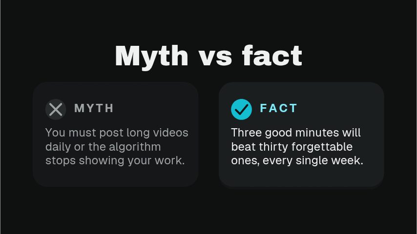 Myth Versus Fact animation preview