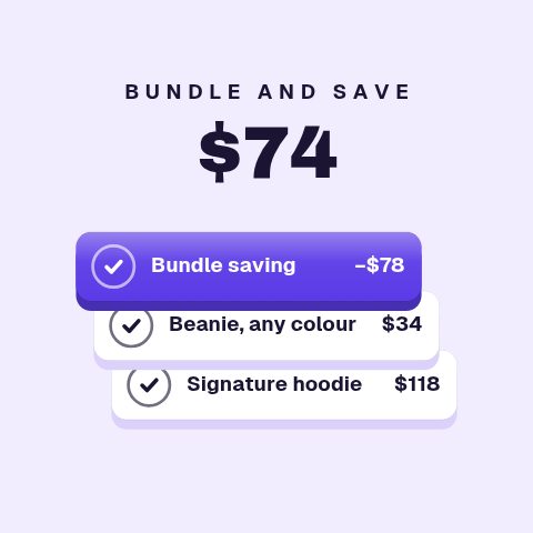 Offer Stack Builder animation preview