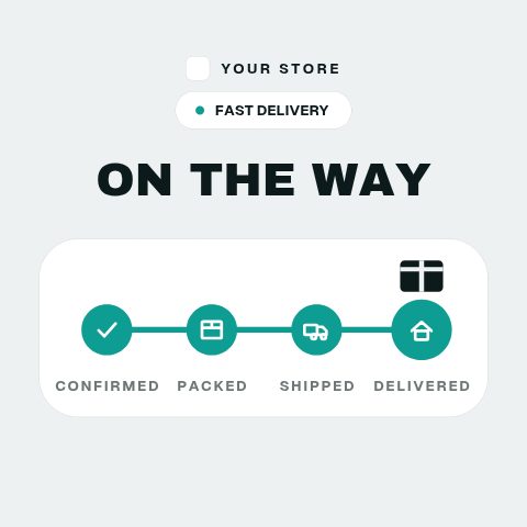 Order On The Way animation preview