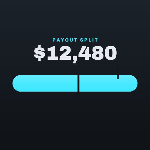 Payout Split animation preview
