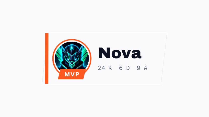 MVP Card animation preview