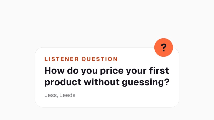 Podcast Listener Question Card animation preview