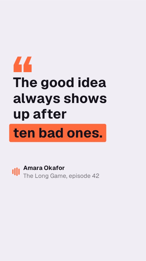 Podcast Pull Quote Card Vertical animation preview