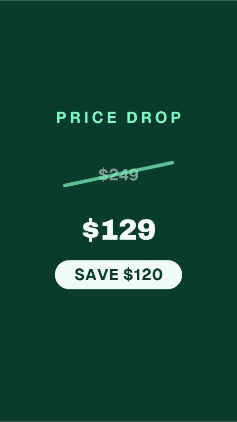 Was / Now Price Drop animation preview