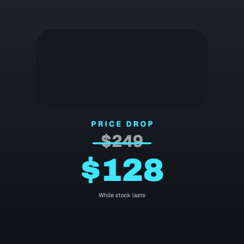 Price Drop animation preview