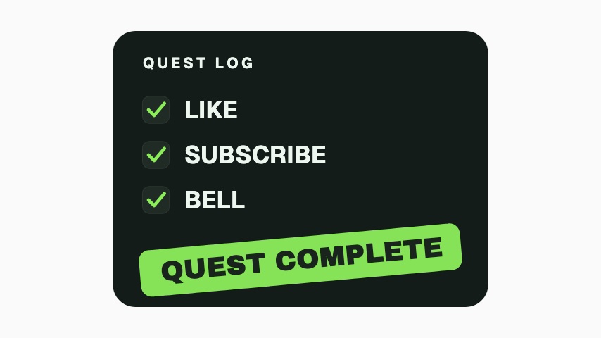 Quest Log animation preview