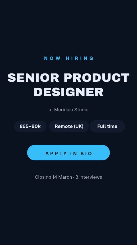 Job Card animation preview