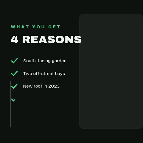 Feature Checklist animation preview